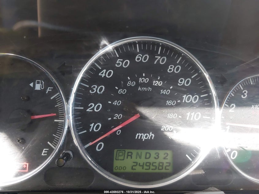 2004 Mazda Mpv Lx VIN: JM3LW28J940516309 Lot: 43593276