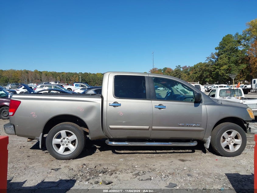 2006 Nissan Titan Se VIN: 1N6BA07B16N512386 Lot: 43593277