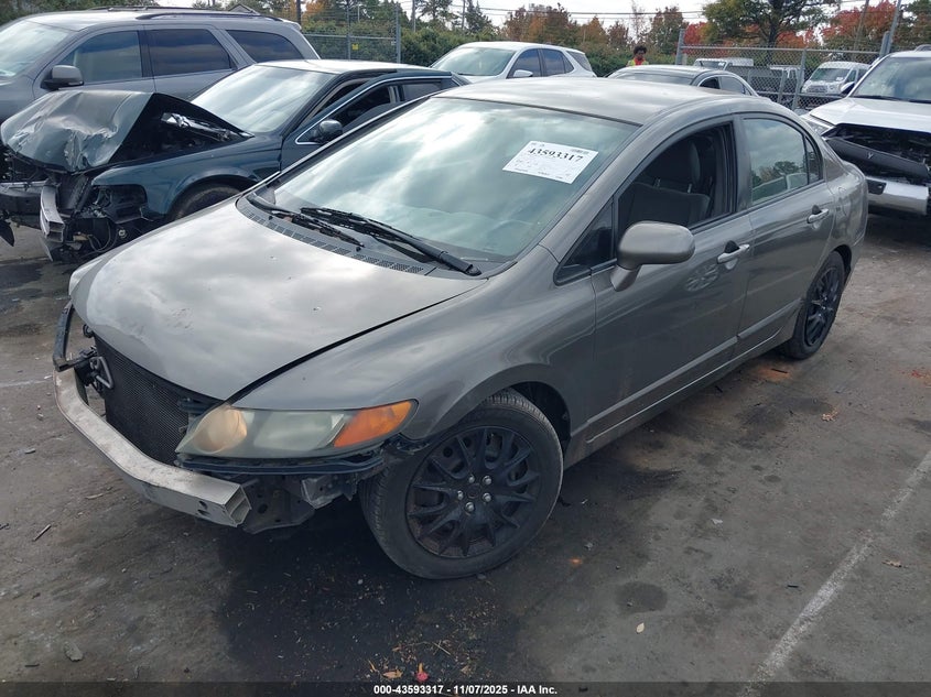 2HGFA16538H300284 2008 HONDA CIVIC photo no. 2