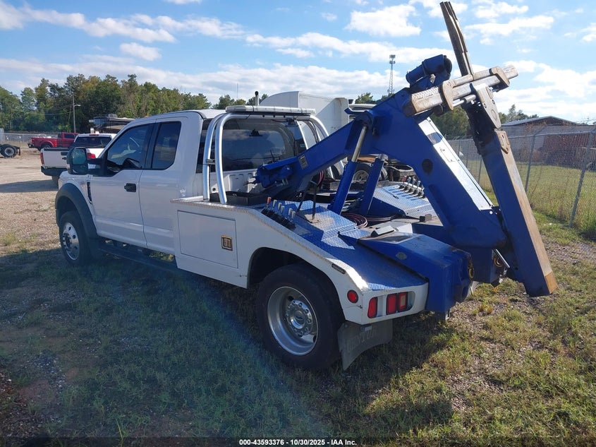 2017 Ford F-450 Chassis Xlt white truck diesel 1FD0X4GT7HEB25123 photo #4