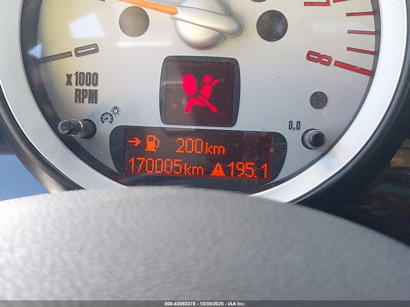 2009 Mini Cooper Clubman VIN: WMWML33569TP97803 Lot: 43593378