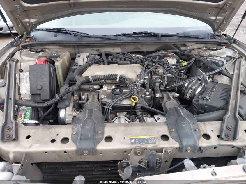 2003 Buick Century Custom VIN: 2G4WS52J431171040 Lot: 43593402