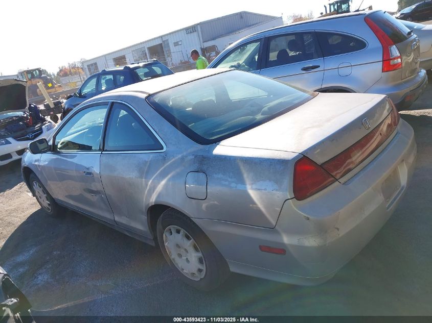 2002 Honda Accord 2.3 Lx VIN: 1HGCG32462A010864 Lot: 43593423