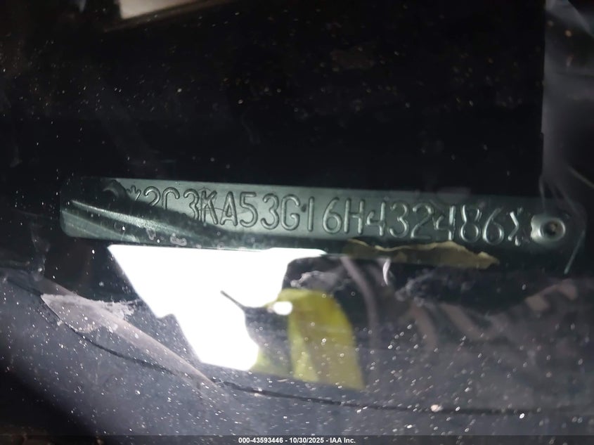 2006 Chrysler 300 Touring VIN: 2C3KA53G16H432486 Lot: 43593446