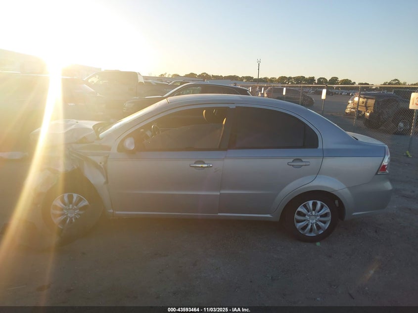 2007 Chevrolet Aveo Ls VIN: KL1TD566X7B120713 Lot: 43593464