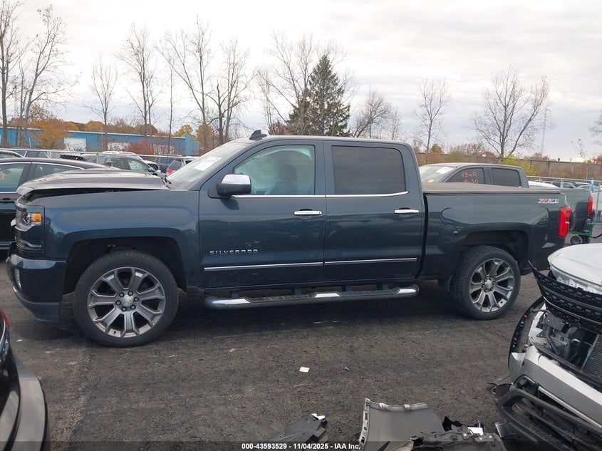 2017 CHEVROLET SILVERADO 1500 2LZ 3GCUKSECXHG333338