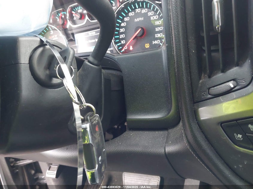 2017 CHEVROLET SILVERADO 1500 2LZ 3GCUKSECXHG333338