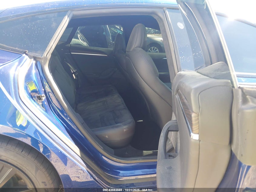 2021 Tesla Model S Long Range Dual Motor All-Wheel Drive VIN: 5YJSA1E56MF429568 Lot: 43593569