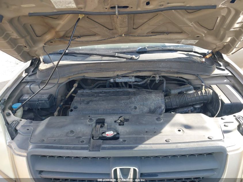 2003 Honda Pilot Lx VIN: 2HKYF18123H544074 Lot: 43593626