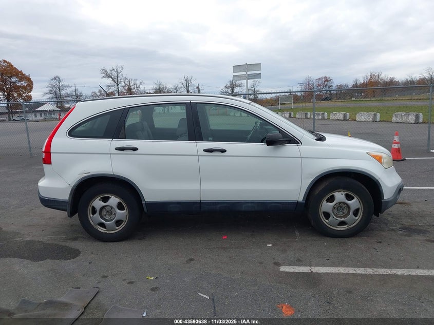 2007 Honda Cr-V Lx VIN: JHLRE48347C076749 Lot: 43593638