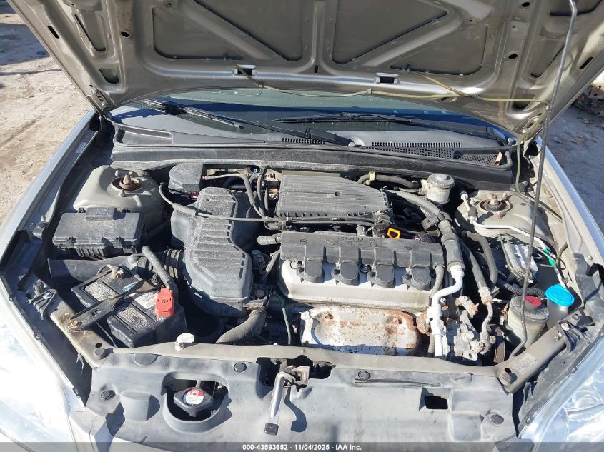 2005 Honda Civic Ex VIN: 2HGES26765H591956 Lot: 43593652