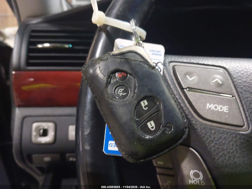 2009 Lexus Ls 460 VIN: JTHCL46F995004313 Lot: 43593655