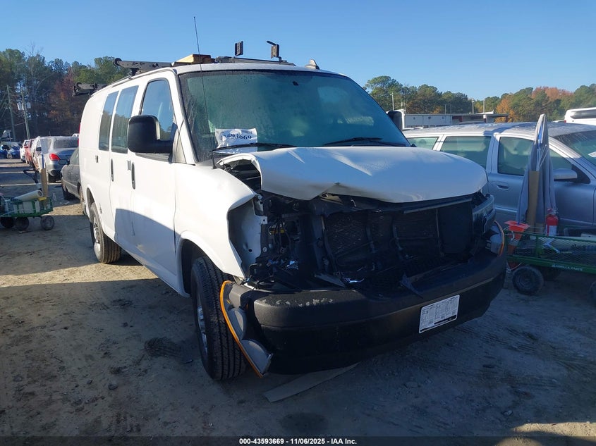 2019 CHEVROLET EXPRESS 2500 WORK VAN - 1GCWGAFG3K1372834
