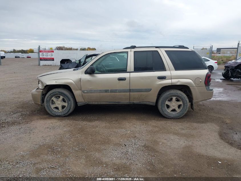 2004 Chevrolet Trailblazer Ls VIN: 1GNDT13S642444660 Lot: 43593691