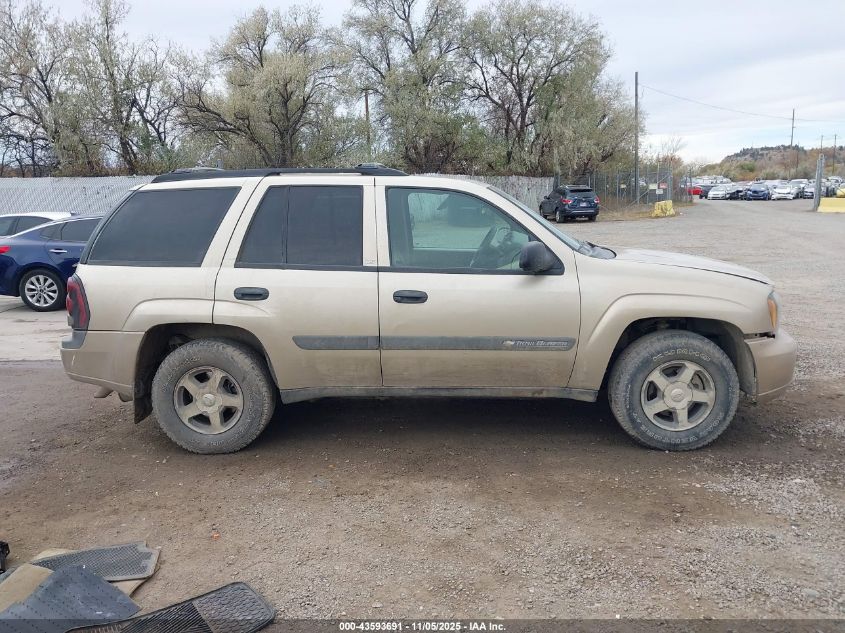 2004 Chevrolet Trailblazer Ls VIN: 1GNDT13S642444660 Lot: 43593691