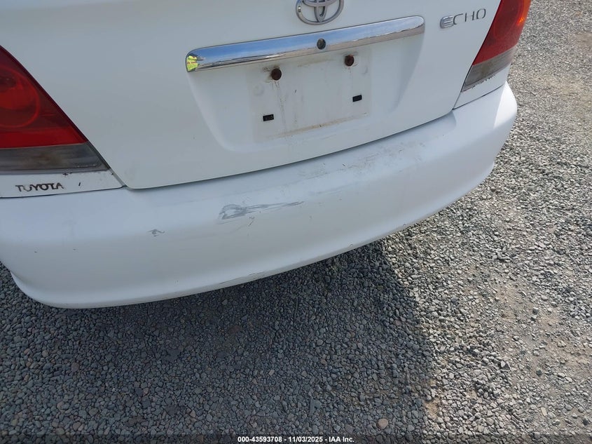 2003 Toyota Echo VIN: JTDAT123130283084 Lot: 43593708