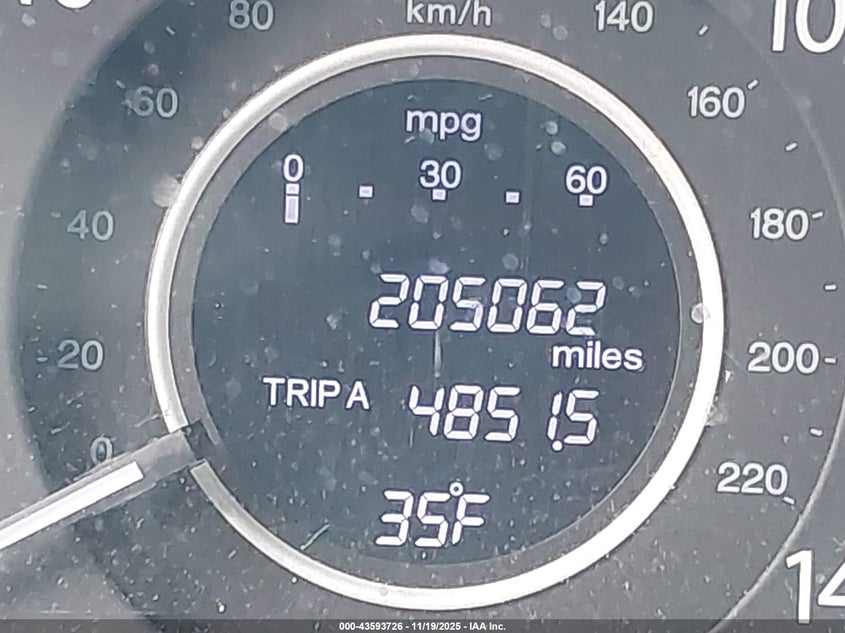 2013 Honda Cr-V Ex-L VIN: 5J6RM4H70DL015391 Lot: 43593726