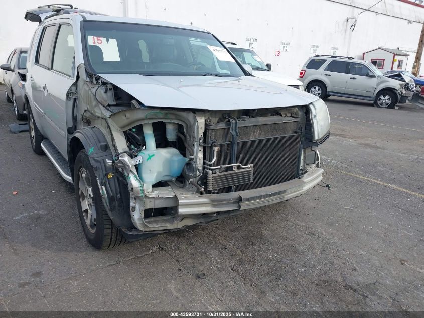 2009 Honda Pilot Touring VIN: 5FNYF48869B027687 Lot: 43593731