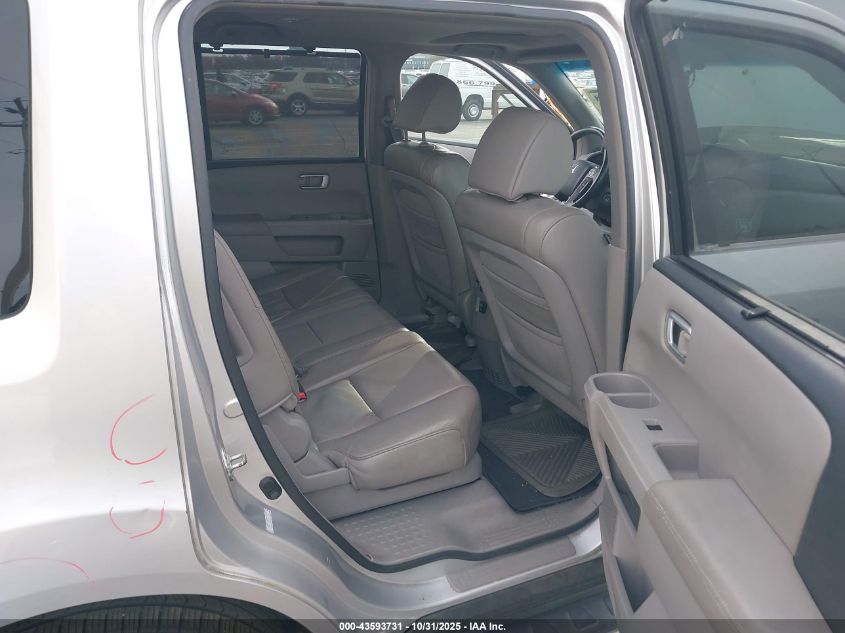 2009 Honda Pilot Touring VIN: 5FNYF48869B027687 Lot: 43593731