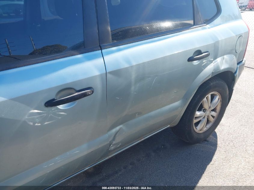 2009 Hyundai Tucson Gls VIN: KM8JM12B39U034691 Lot: 43593733