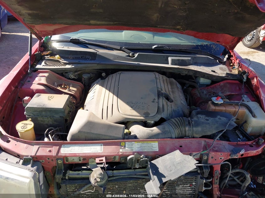 2009 Chrysler 300C Hemi VIN: 2C3LA63TX9H572015 Lot: 43593836