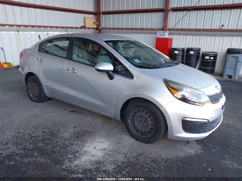 2016 Kia Rio Lx VIN: KNADM4A33G6572612 Lot: 43593959