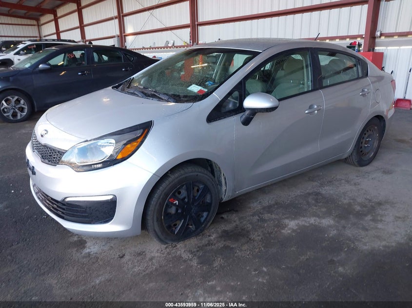 2016 Kia Rio Lx VIN: KNADM4A33G6572612 Lot: 43593959