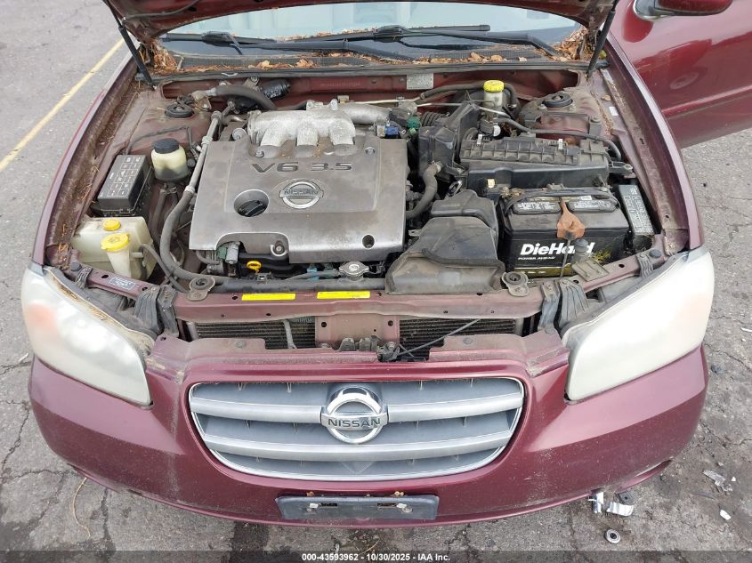 2002 Nissan Maxima Gle VIN: JN1DA31D12T403040 Lot: 43593962