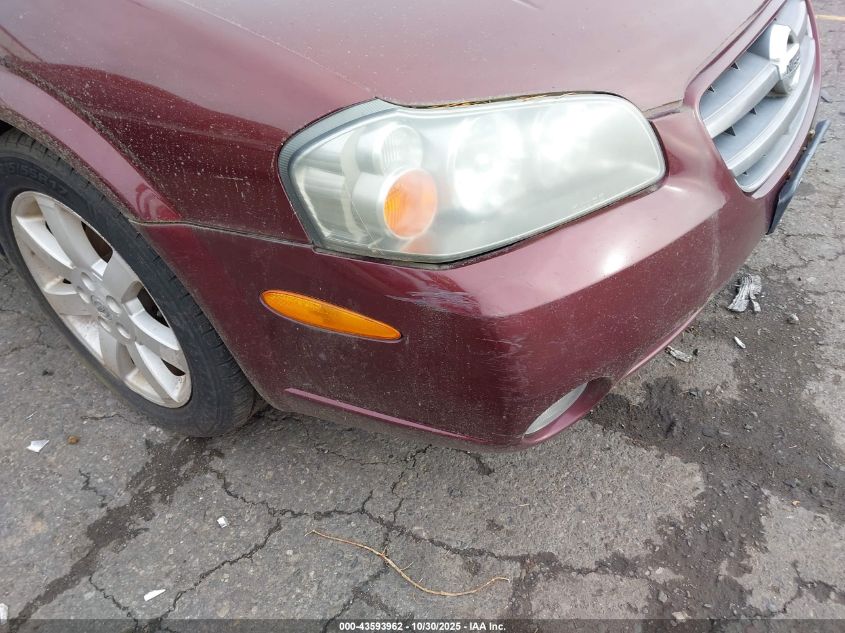2002 Nissan Maxima Gle VIN: JN1DA31D12T403040 Lot: 43593962