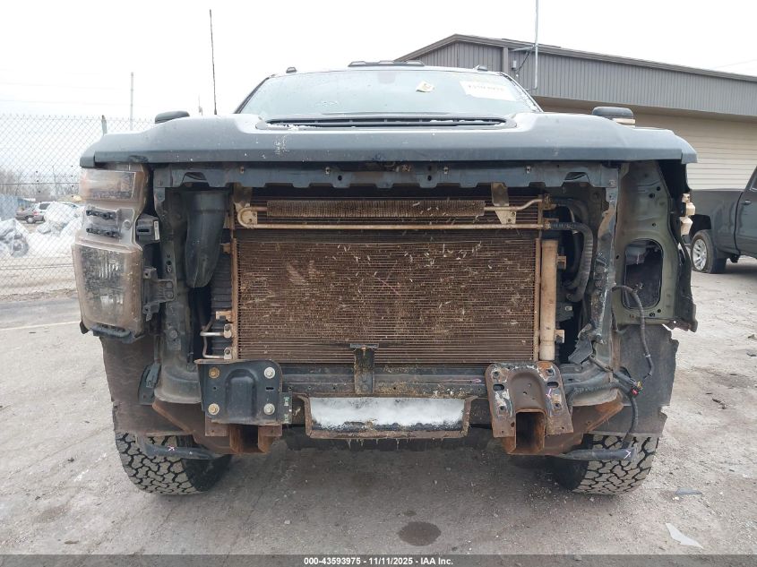 2021 Chevrolet Silverado 2500Hd 4Wd Standard Bed Custom VIN: 1GC4YME71MF296205 Lot: 43593975