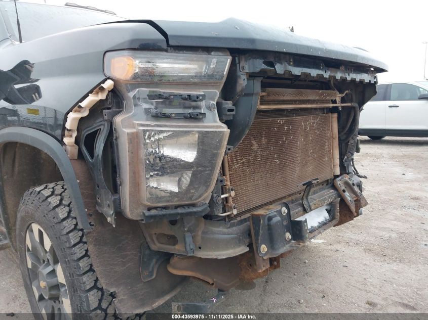 2021 Chevrolet Silverado 2500Hd 4Wd Standard Bed Custom VIN: 1GC4YME71MF296205 Lot: 43593975