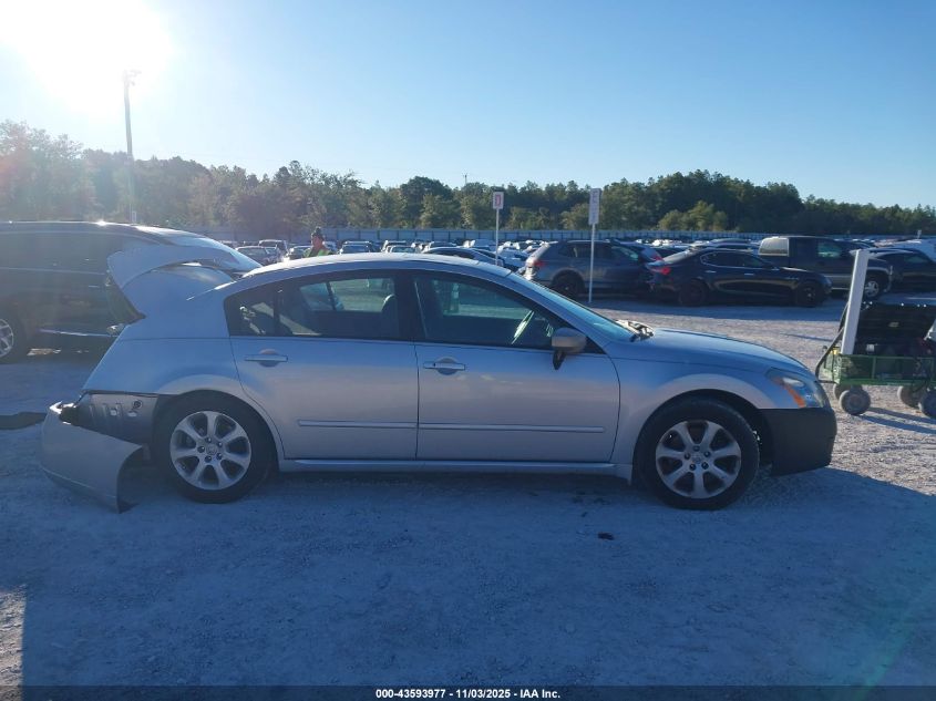 2007 Nissan Maxima 3.5 Sl VIN: 1N4BA41E87C824754 Lot: 43593977