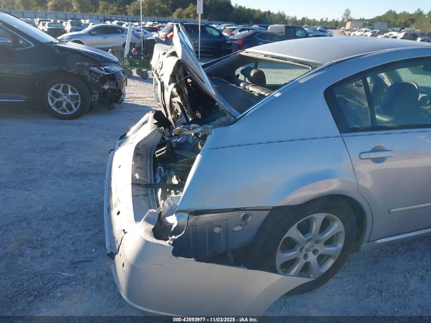 2007 Nissan Maxima 3.5 Sl VIN: 1N4BA41E87C824754 Lot: 43593977