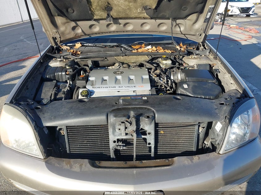 2001 Cadillac Deville Standard W/W20 VIN: 1G6KD54Y11U222327 Lot: 43593998