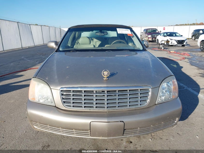 2001 Cadillac Deville Standard W/W20 VIN: 1G6KD54Y11U222327 Lot: 43593998