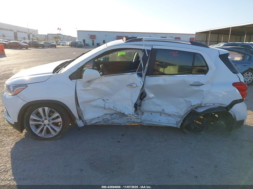 2018 Chevrolet Trax Premier VIN: 3GNCJMSB5JL330325 Lot: 43594008