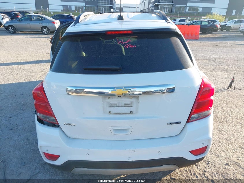 2018 Chevrolet Trax Premier VIN: 3GNCJMSB5JL330325 Lot: 43594008