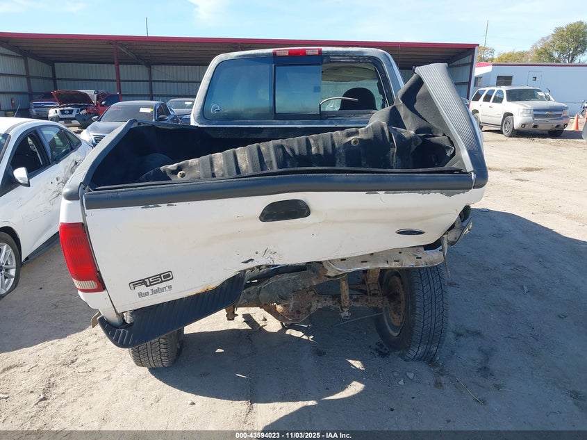 1998 Ford F-150 Lariat/Standard/Xl/Xlt VIN: 1FTZX18W5WKB33660 Lot: 43594023