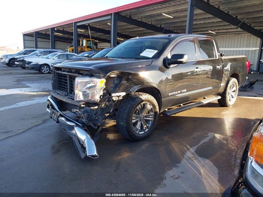 2018 Nissan Titan Sv VIN: 1N6AA1E52JN511884 Lot: 43594095