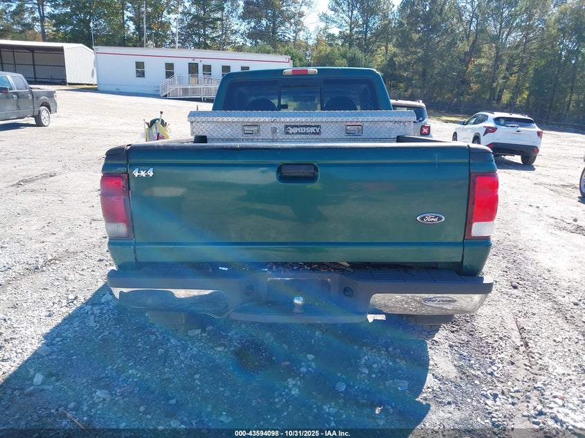 2000 Ford Ranger Super Cab VIN: 1FTZR15V4YPB11757 Lot: 43594098