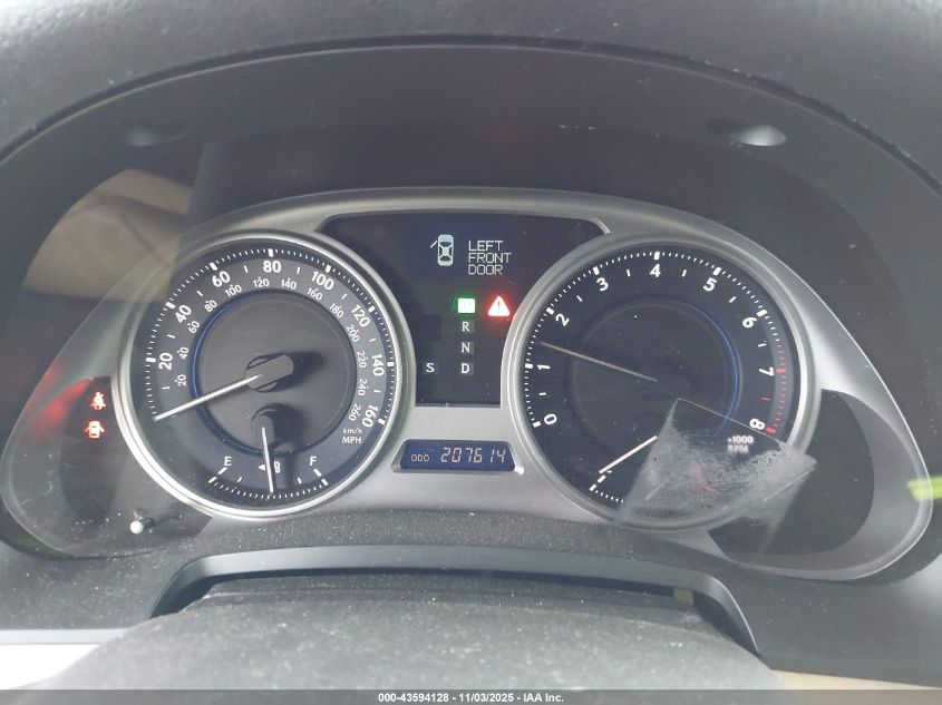 2008 Lexus Is 250 VIN: JTHBK262682062427 Lot: 43594128