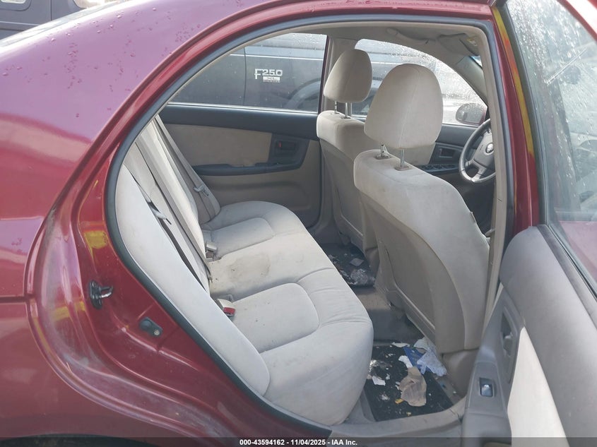 2006 Kia Spectra Ex/Lx/Sx VIN: KNAFE121X65265122 Lot: 43594162