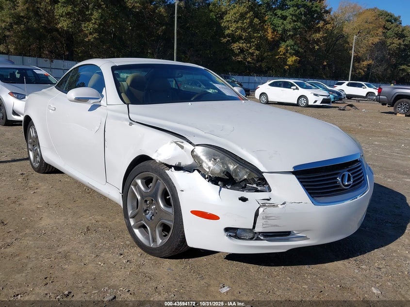 2007 Lexus Sc 430 VIN: JTHFN45Y879014086 Lot: 43594172
