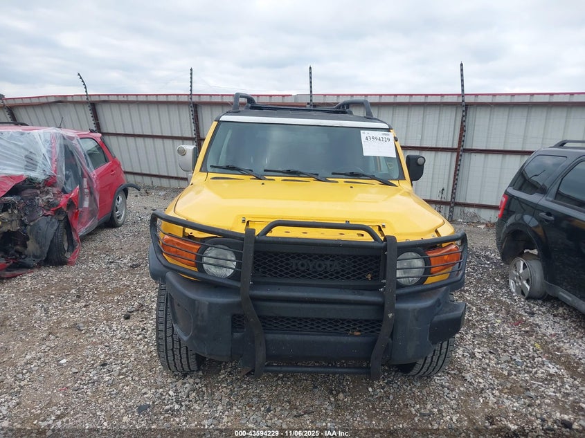 2007 Toyota Fj Cruiser VIN: JTEZU11F470017538 Lot: 43594229