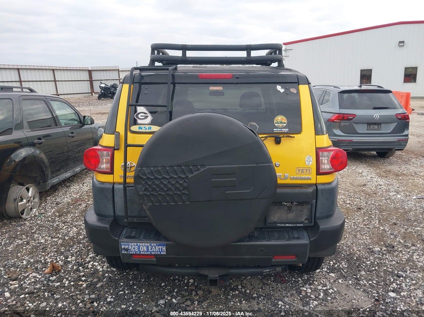 2007 Toyota Fj Cruiser VIN: JTEZU11F470017538 Lot: 43594229