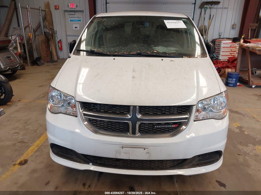 2019 Dodge Grand Caravan Se VIN: 2C4RDGBG0KR789404 Lot: 43594257