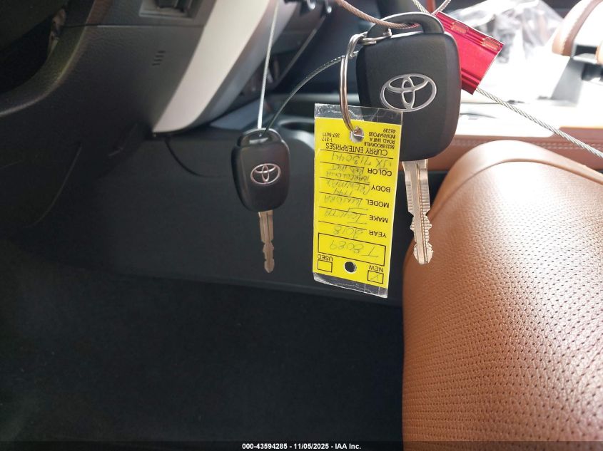 2018 Toyota Tundra 1794 5.7L V8 VIN: 5TFAW5F1XJX713044 Lot: 43594285