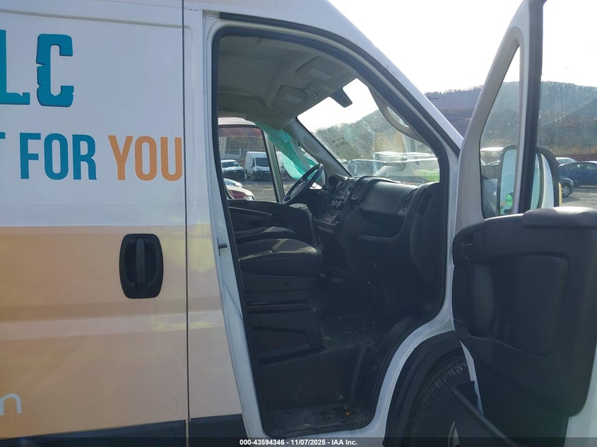 2021 RAM PROMASTER 2500 HIGH ROOF 159 WB 3C6LRVDG5ME522618