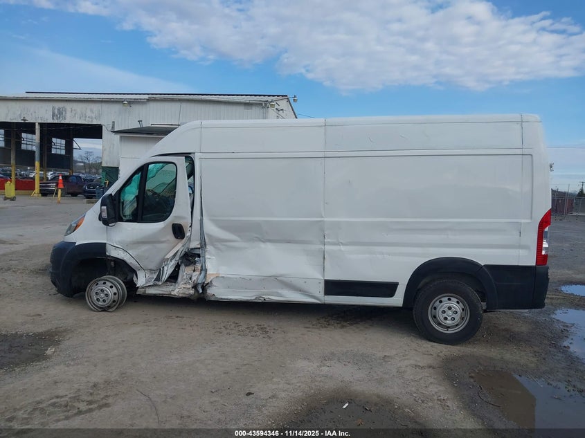 2021 Ram Promaster 2500 High Roof 159 Wb VIN: 3C6LRVDG5ME522618 Lot: 43594346