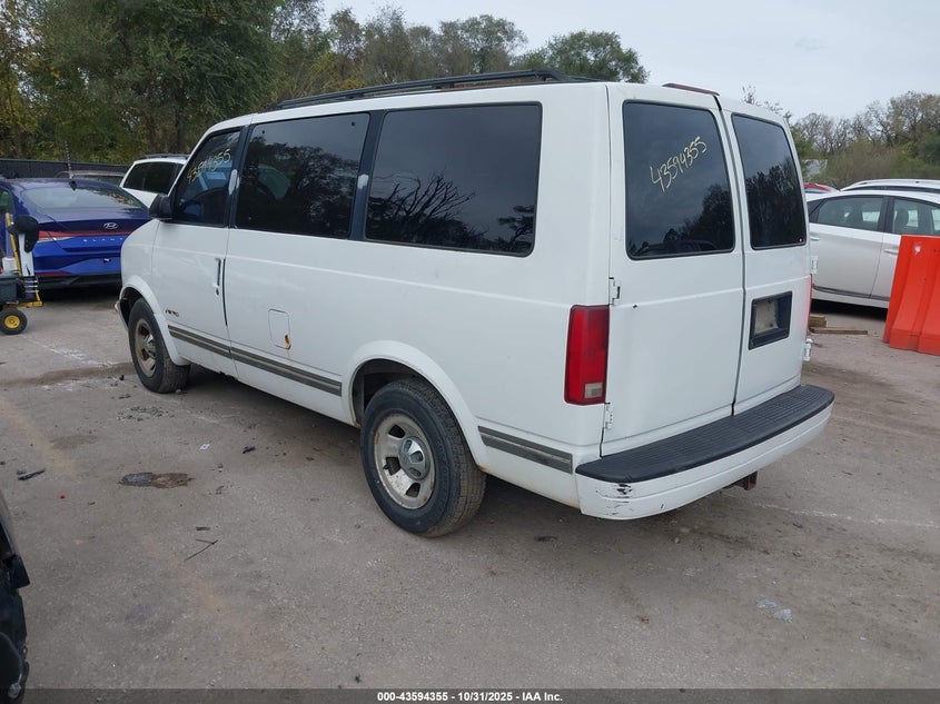 1GNDM19W7TB128240 1996 CHEVROLET ASTRO photo no. 3